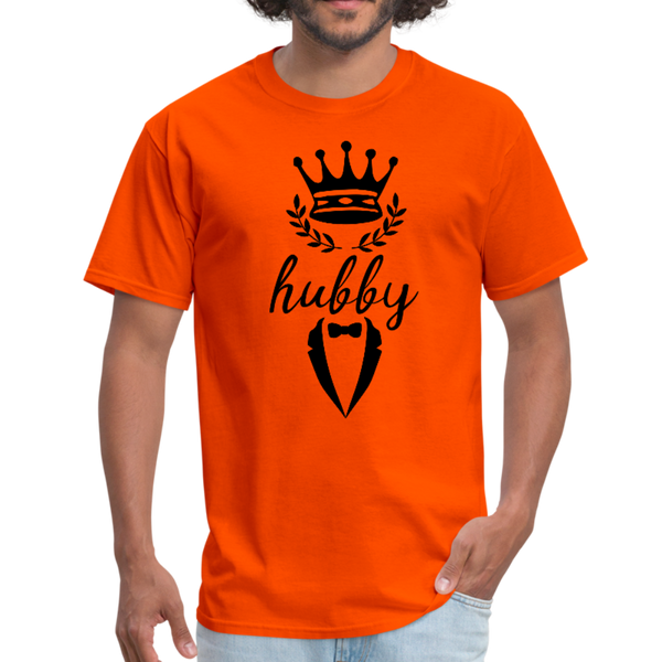 Hubby Men's T-Shirt - orange