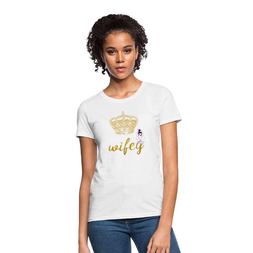 Women's Wifey T-Shirt - white