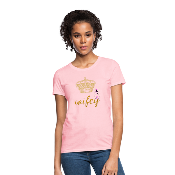 Women's Wifey T-Shirt - pink