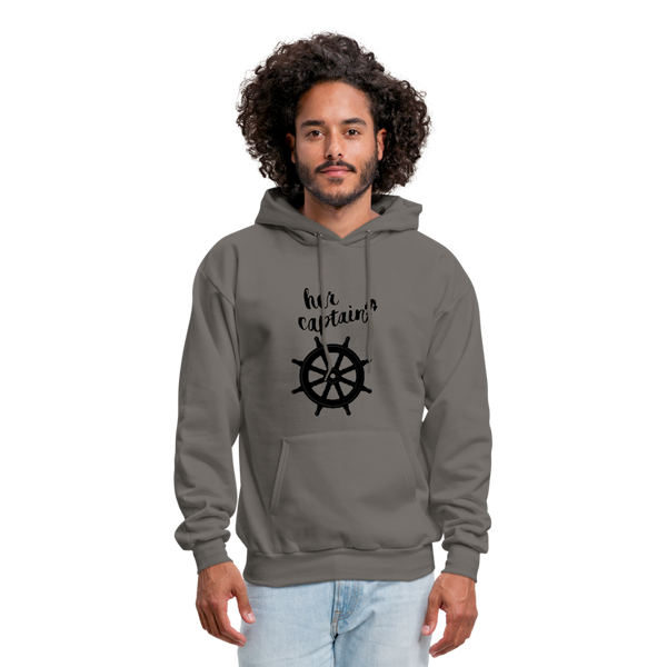 Her Captain Men's Hoodie - asphalt gray