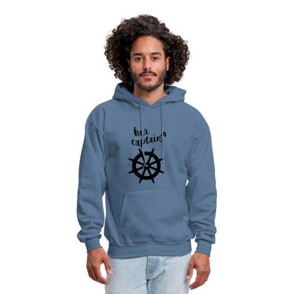 Her Captain Men's Hoodie - denim blue