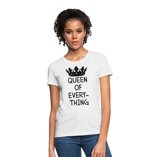 Queen of Everything Women's T-Shirt - white