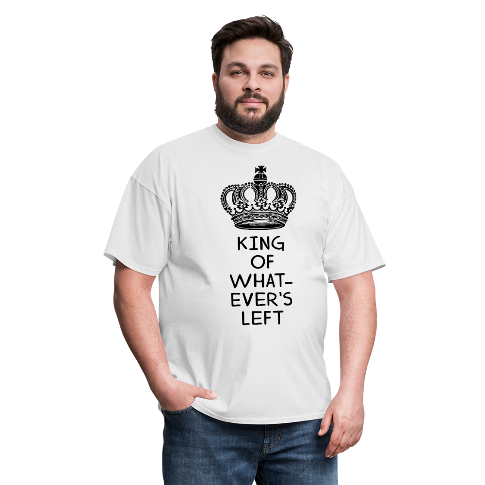 King of Whatever's Left Men's T-Shirt - white