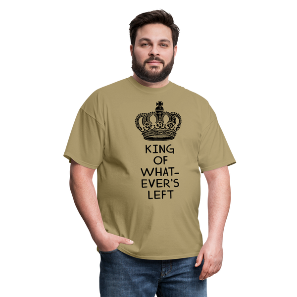 King of Whatever's Left Men's T-Shirt - khaki