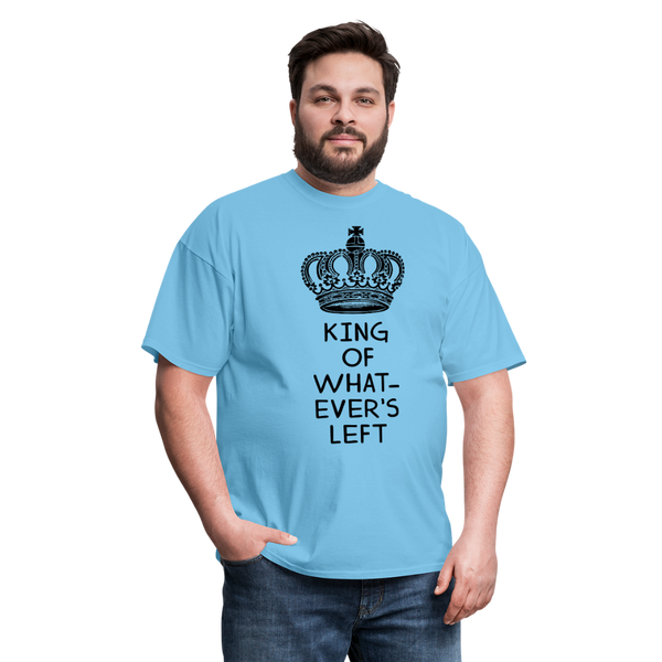 King of Whatever's Left Men's T-Shirt - aquatic blue