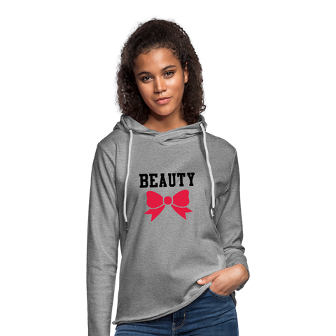 Beauty Lightweight Terry Hoodie - heather gray