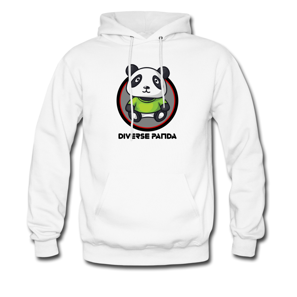 Diverse Panda Original Unisex Hoodie - white