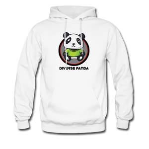 Diverse Panda Original Unisex Hoodie - white