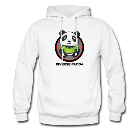 Diverse Panda Original Unisex Hoodie - white