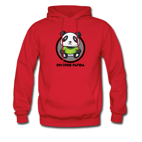 Diverse Panda Original Unisex Hoodie - red