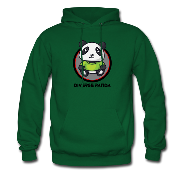 Diverse Panda Original Unisex Hoodie - forest green