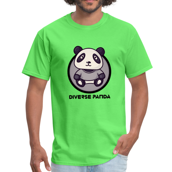 Diverse Panda Sephia Themed Men's T-Shirt - kiwi