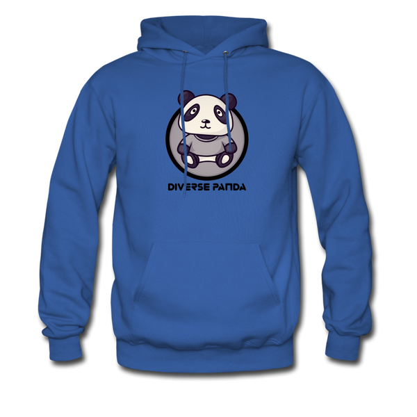 Diverse Panda Sephia Themed Unisex Hoodie - royal blue