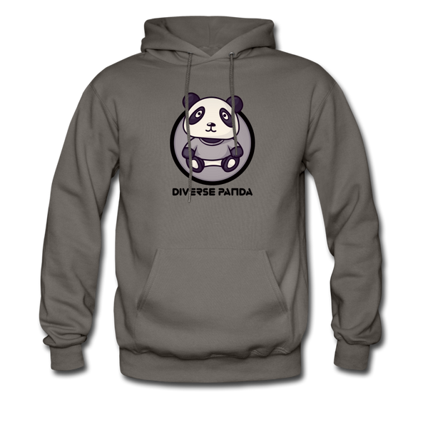 Diverse Panda Sephia Themed Unisex Hoodie - asphalt gray