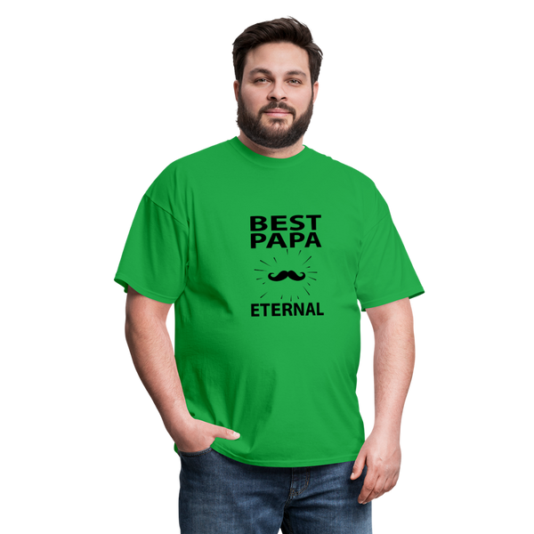 Best Papa Eternal Men's T-Shirt - bright green