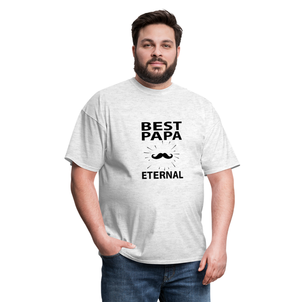 Best Papa Eternal Men's T-Shirt - light heather gray