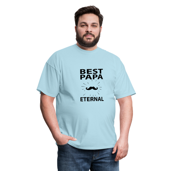 Best Papa Eternal Men's T-Shirt - powder blue