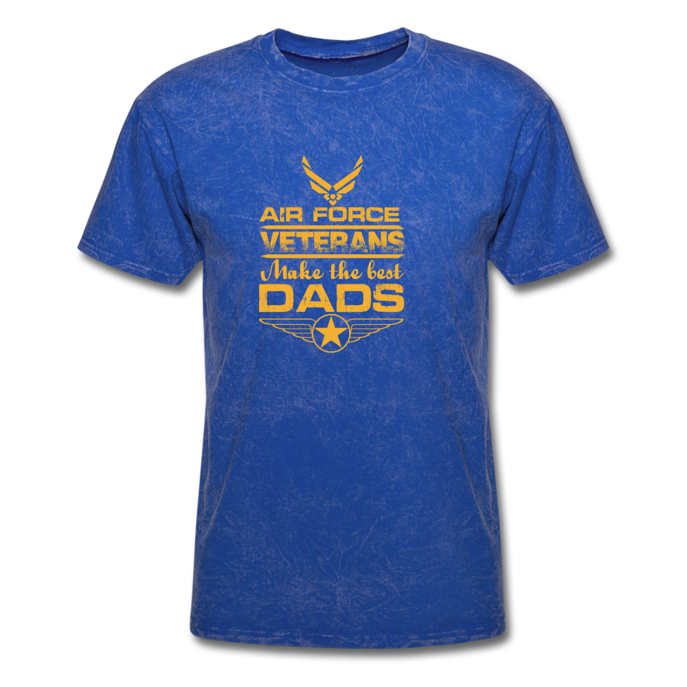 Air Force Veterans Make The Best Dads Men's T-Shirt - mineral royal