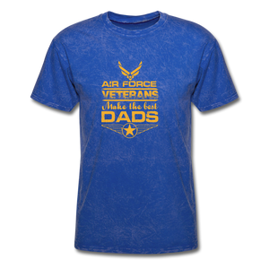 Air Force Veterans Make The Best Dads Men's T-Shirt - mineral royal