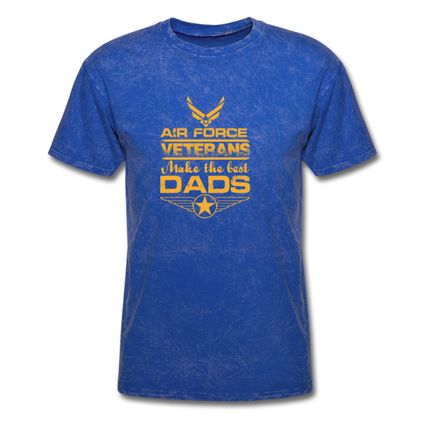 Air Force Veterans Make The Best Dads Men's T-Shirt - mineral royal