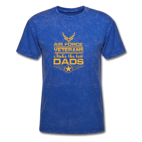 Air Force Veterans Make The Best Dads Men's T-Shirt - mineral royal