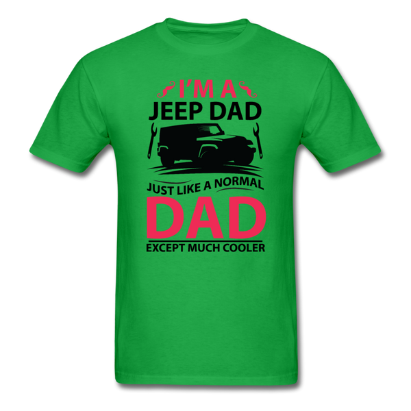 I'm A Jeep Dad Men's T-Shirt - bright green