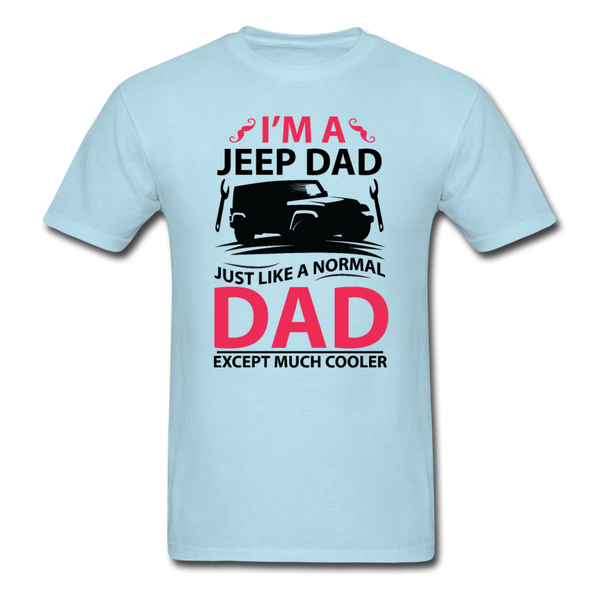 I'm A Jeep Dad Men's T-Shirt - powder blue