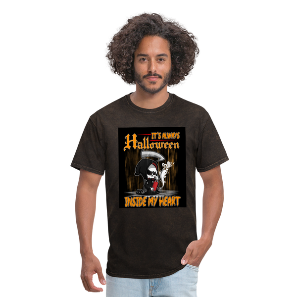 It's Always Halloween Inside My Heart Men's T-Shirt - mineral black