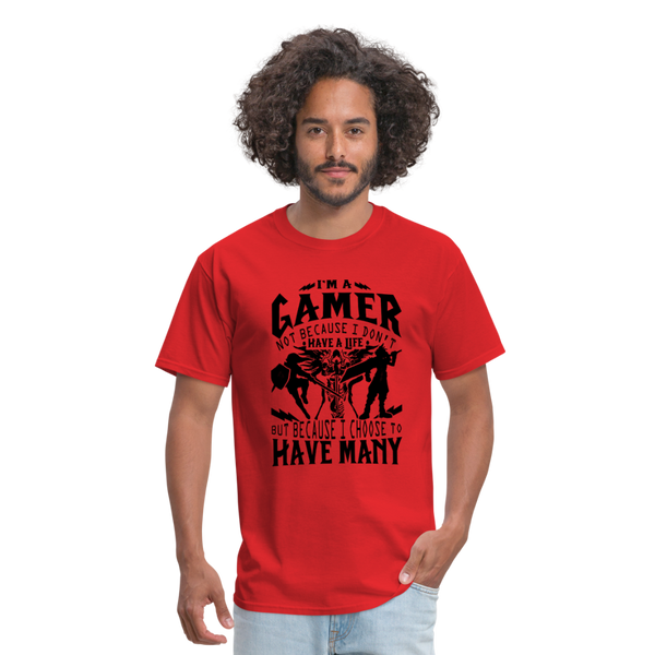 I'm A Gamer Men's T-Shirt - red