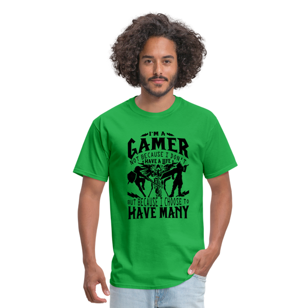 I'm A Gamer Men's T-Shirt - bright green