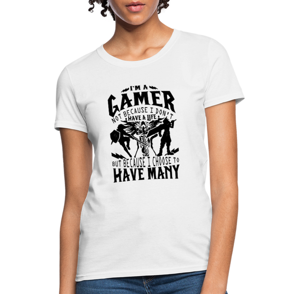 I'm A Gamer Women's T-Shirt - white