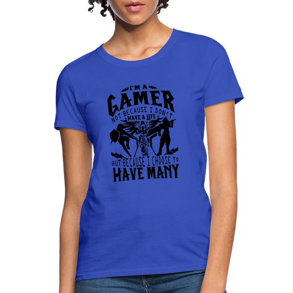 I'm A Gamer Women's T-Shirt - royal blue