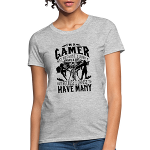 I'm A Gamer Women's T-Shirt - heather gray