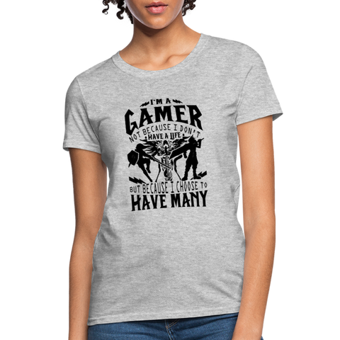 I'm A Gamer Women's T-Shirt - heather gray