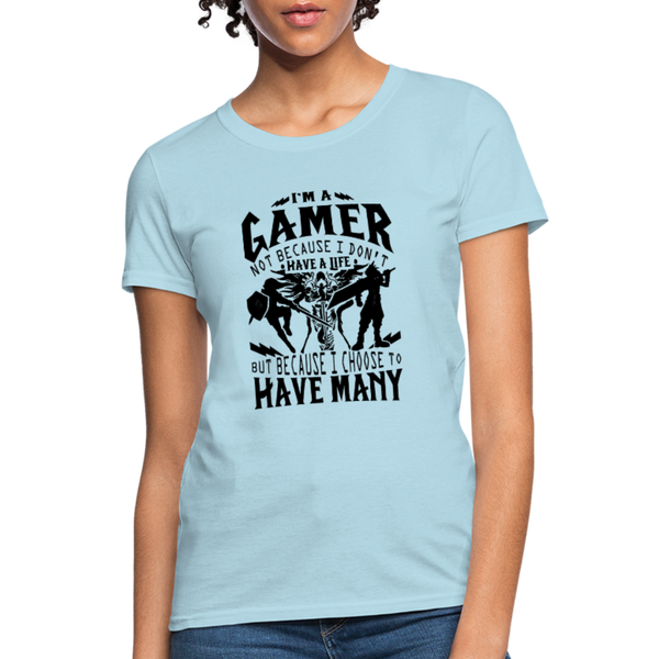 I'm A Gamer Women's T-Shirt - powder blue