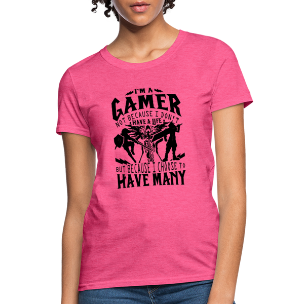 I'm A Gamer Women's T-Shirt - heather pink