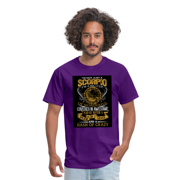 I'm Not Just A Scorpio Men's T-Shirt - purple