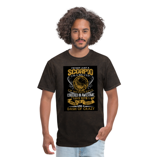 I'm Not Just A Scorpio Men's T-Shirt - mineral black