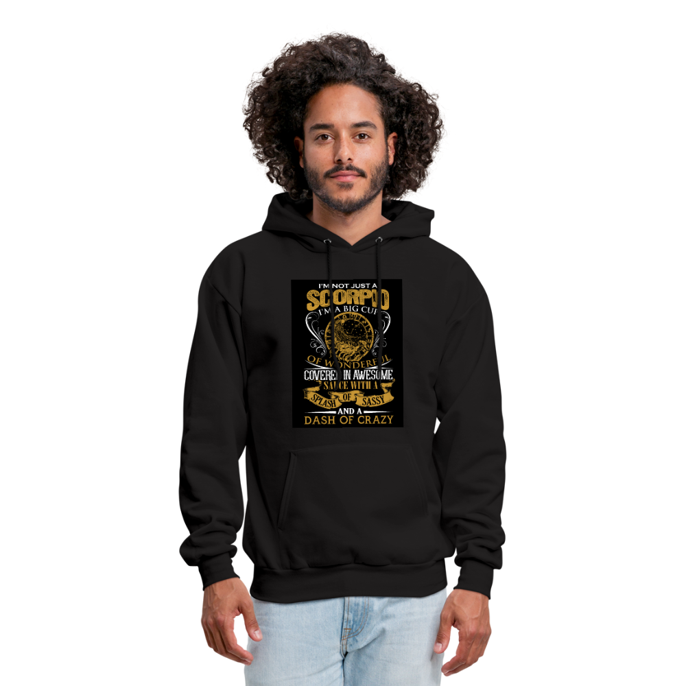 I'm Not Just A Scorpio Men's Hoodie - black