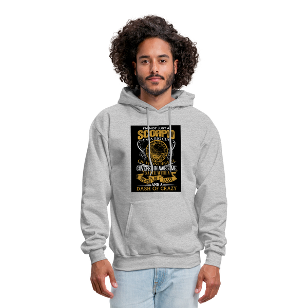 I'm Not Just A Scorpio Men's Hoodie - heather gray