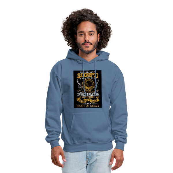 I'm Not Just A Scorpio Men's Hoodie - denim blue