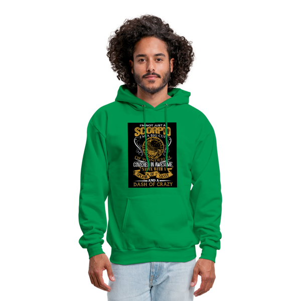 I'm Not Just A Scorpio Men's Hoodie - kelly green