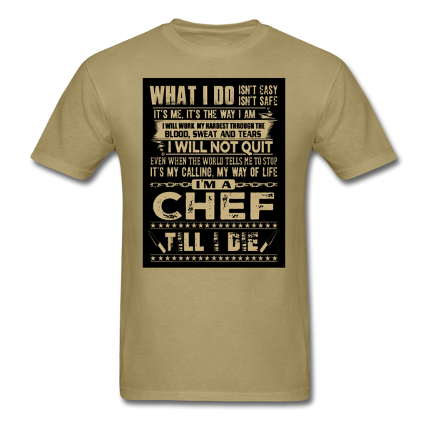 Chef Men's T-Shirt - khaki