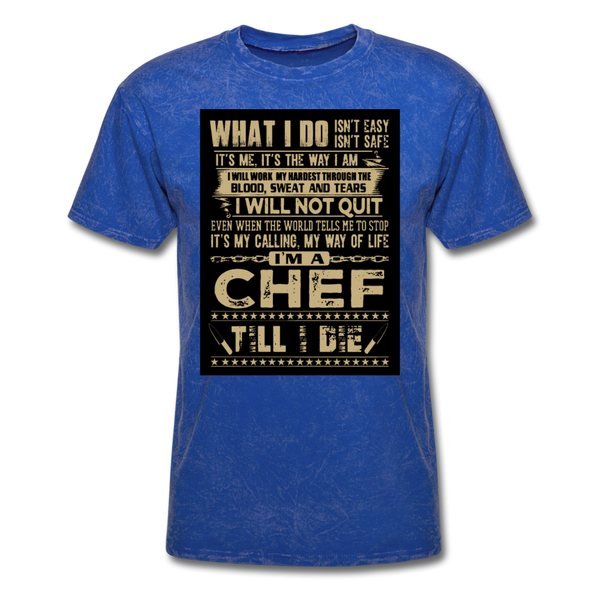 Chef Men's T-Shirt - mineral royal