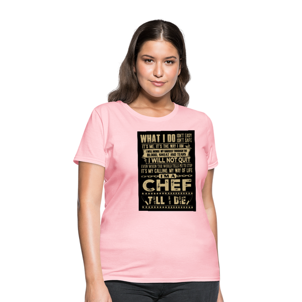 Chef Women's T-Shirt - pink