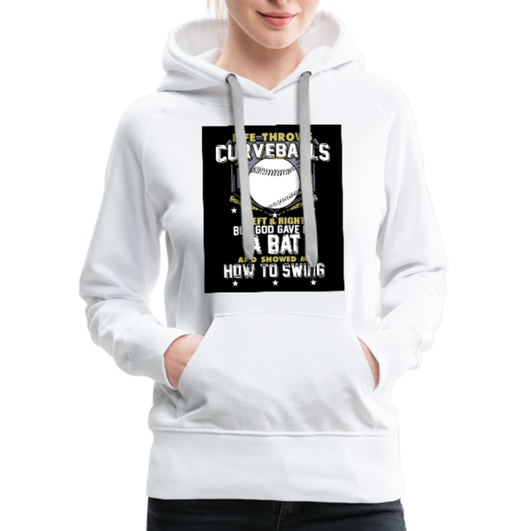 Women’s Premium Hoodie - white