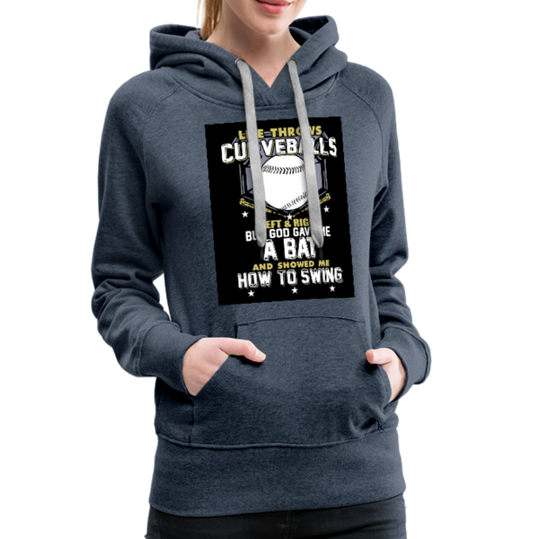 Women’s Premium Hoodie - heather denim