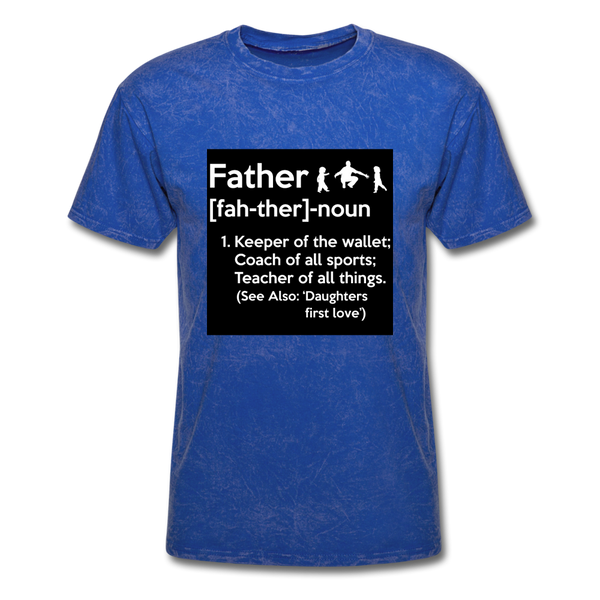 Father Definition Men's T-Shirt - mineral royal