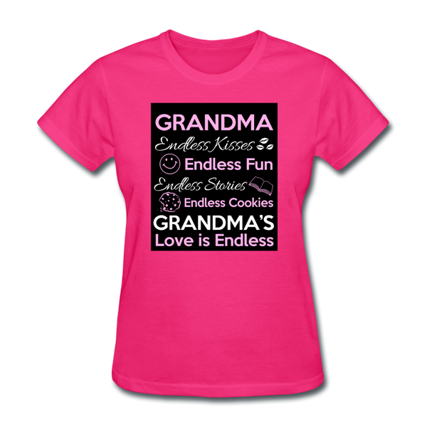 Grandma Women's T-Shirt - fuchsia