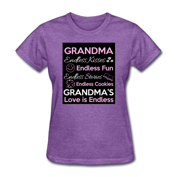 Grandma Women's T-Shirt - purple heather